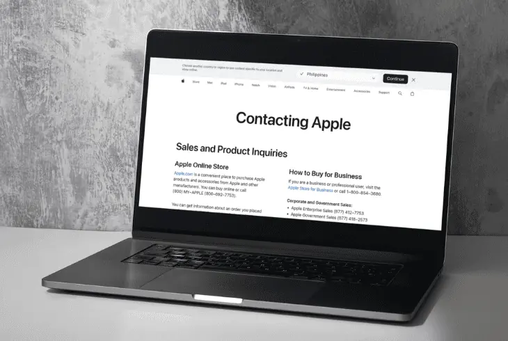 update the apple device