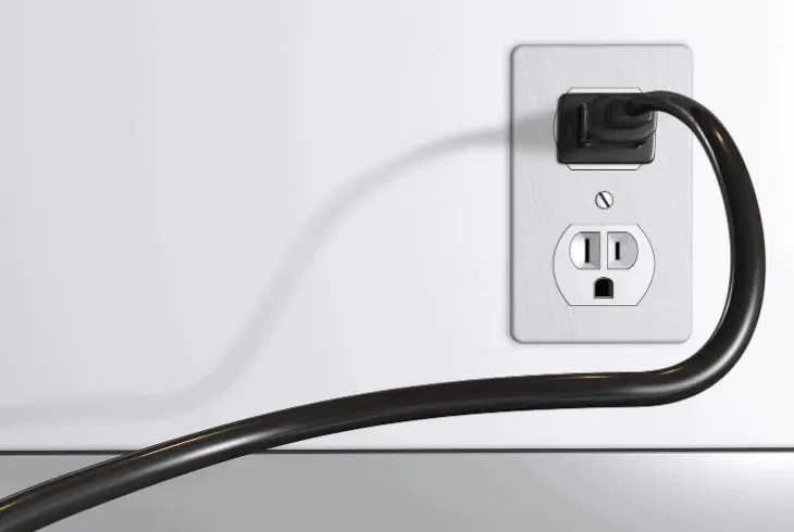 verify the tv’s power source