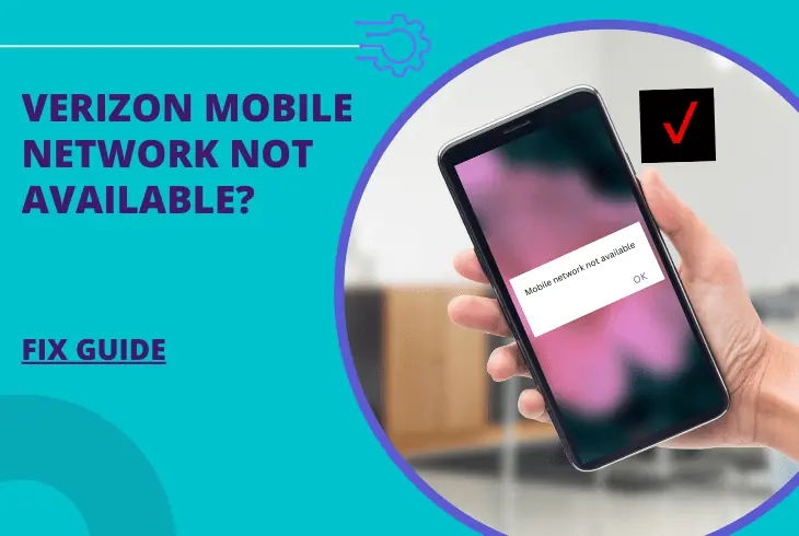 verizon mobile network not available