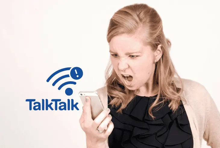what causes talktalk no internet connection