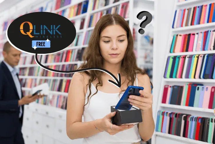 what free phones does qlink give you