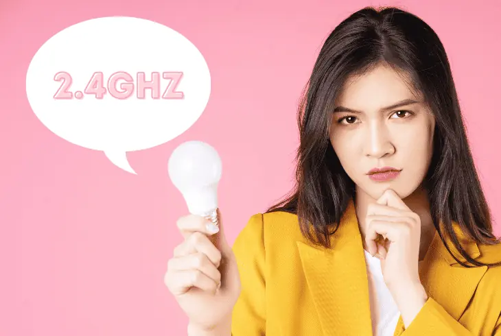 why do smart bulbs use 2.4ghz