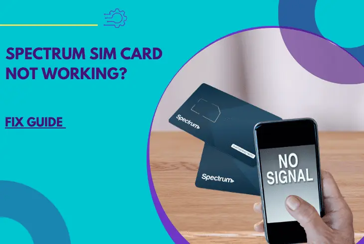 spectrum sim card not working