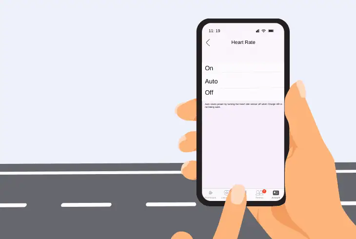 set the monitor to auto or on