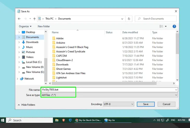 create and run a bat troubleshooter