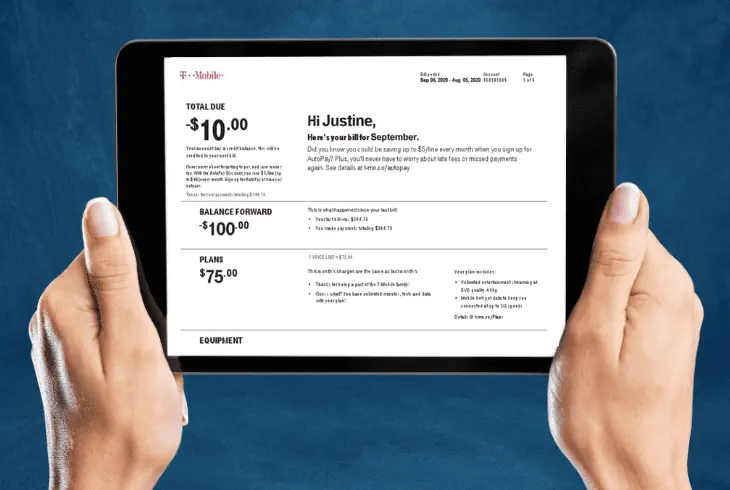 obtain call logs on billing statement