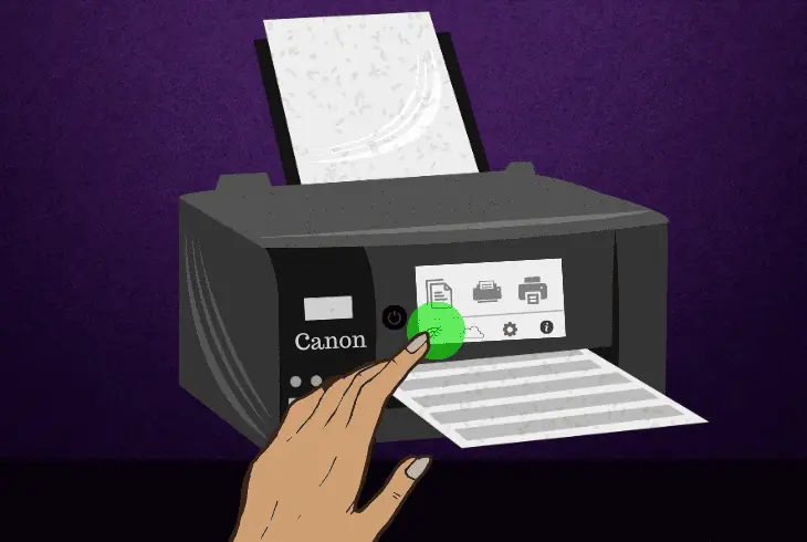 reconnect the canon printer to wifi