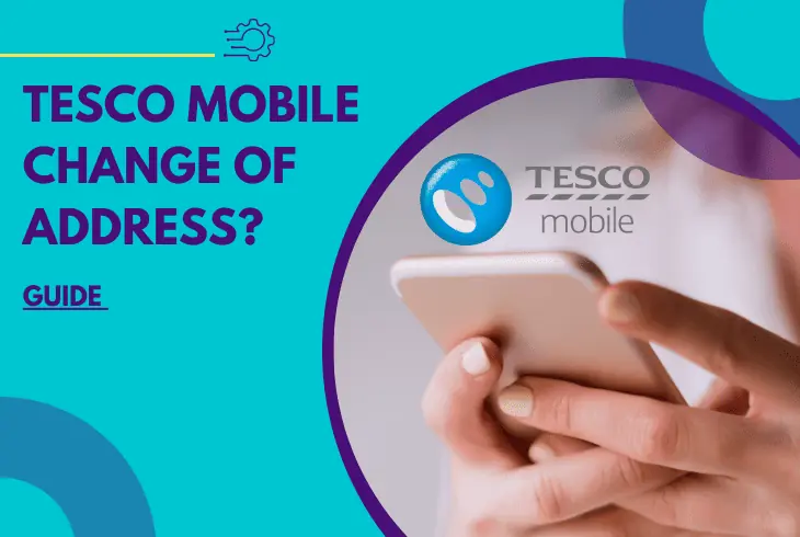 tesco mobile change of address