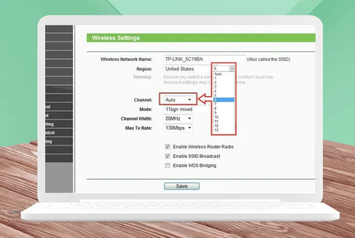 change your router channel