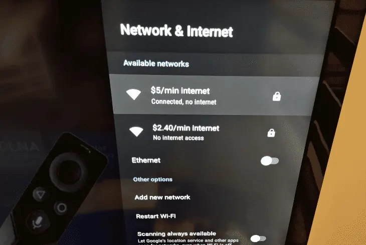 check network connectivity