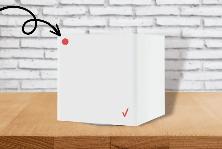 confirm your router notification light