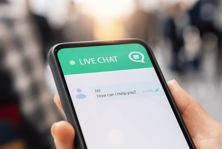 try customer support chat