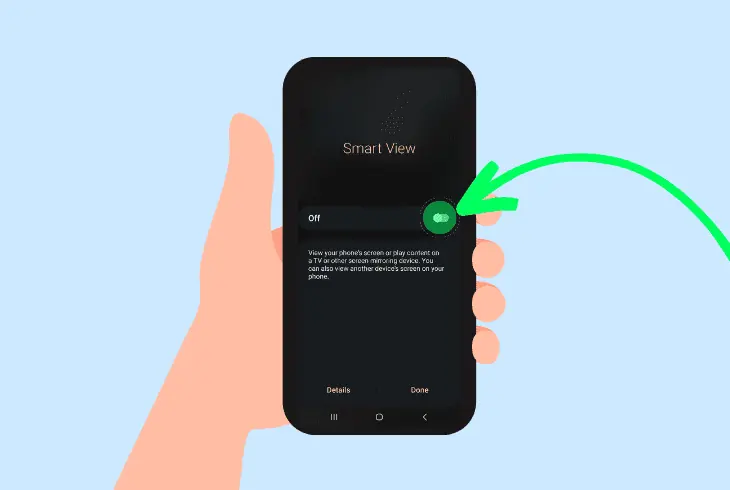 broadcast your device’s screen