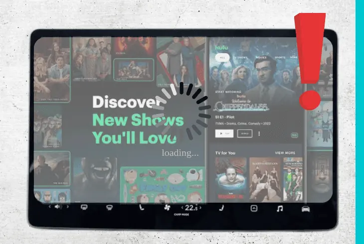 how fix hulu not working on tesla
