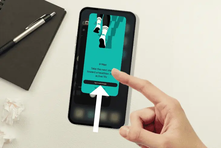 force close the fitbit app