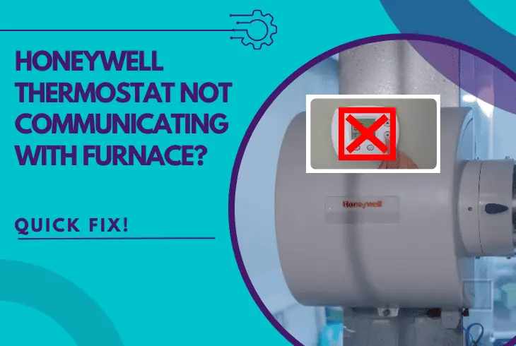 honeywell thermostat not communicating with furnace