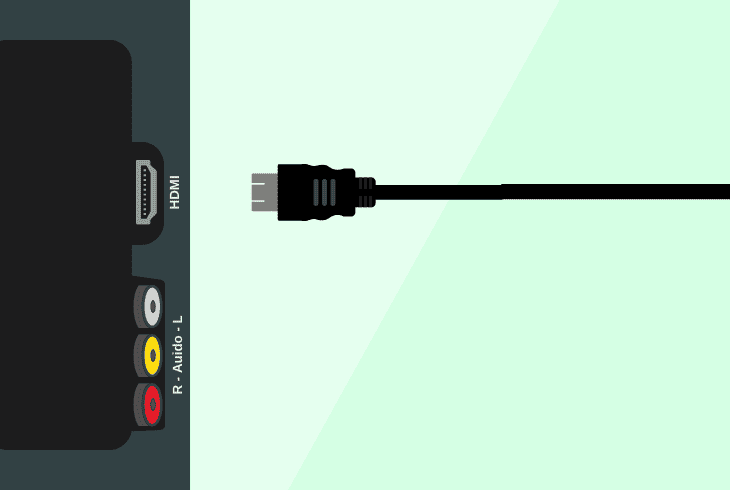 verify the hdmi connection to the tv