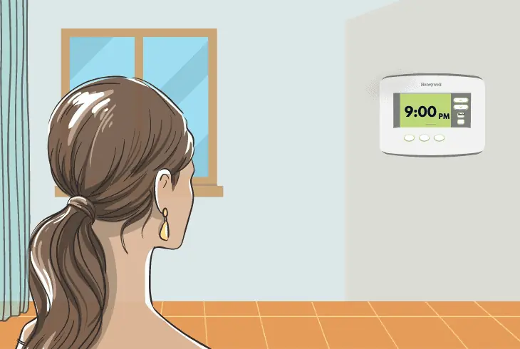 setting honeywell pro series thermostat for cooling