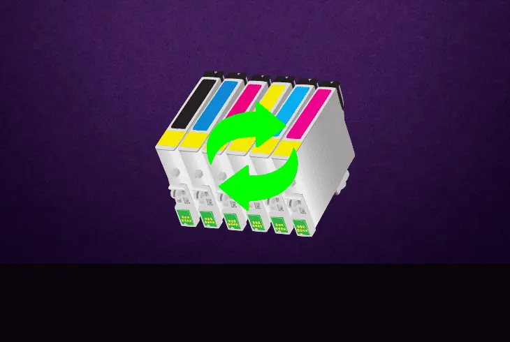 change the ink cartridge