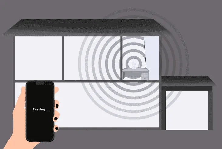 check for the signal interference