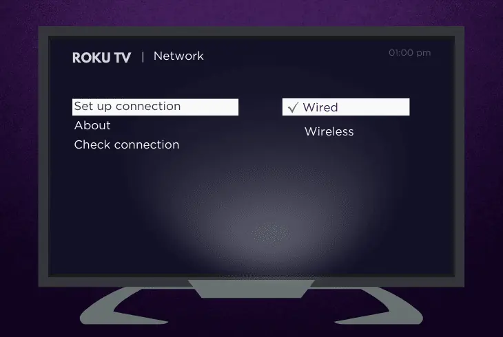 switch to a wired internet connection