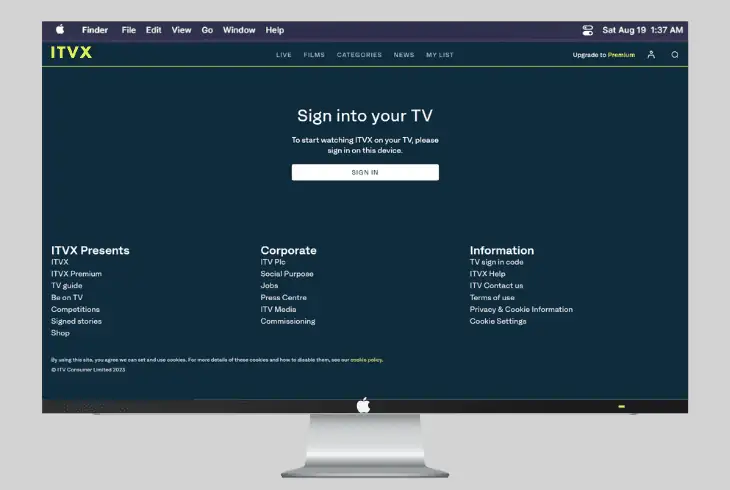 use only the official itvx website