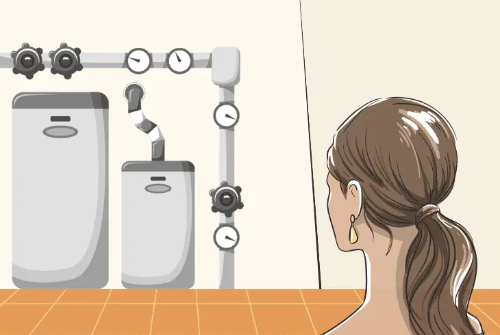 reduce pressure levels of a boiler