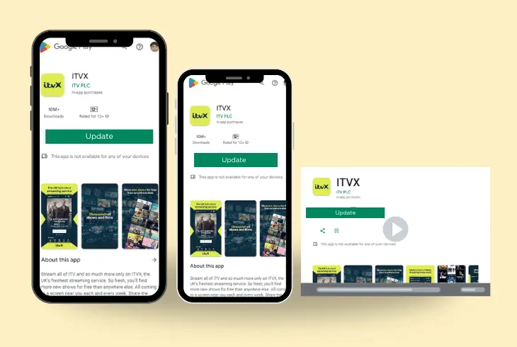 how to update itvx on mobile