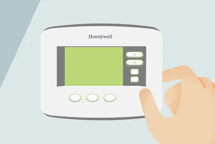 setting new honeywell thermostat for cooling