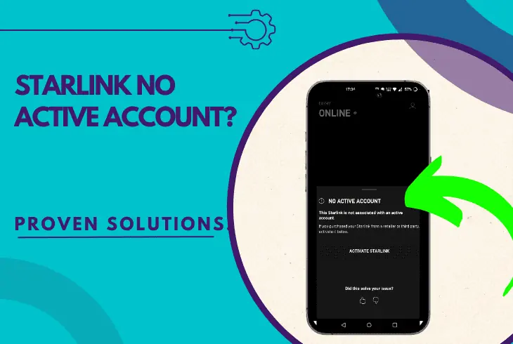 starlink no active account