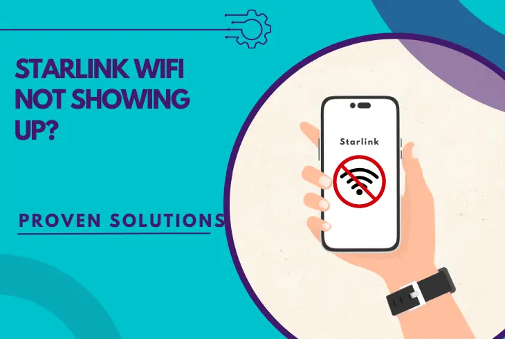 starlink wifi not showing up