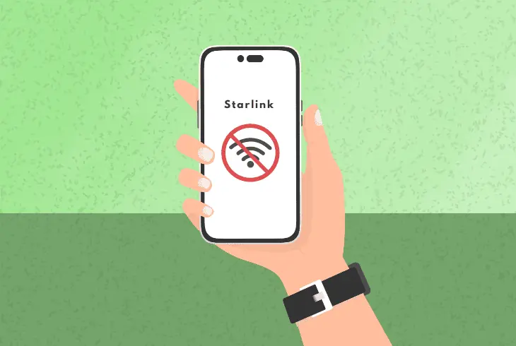 starlink wifi network not visible