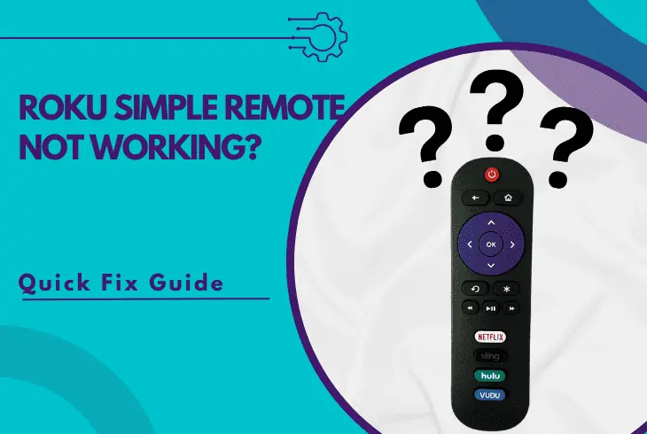 roku simple remote not working