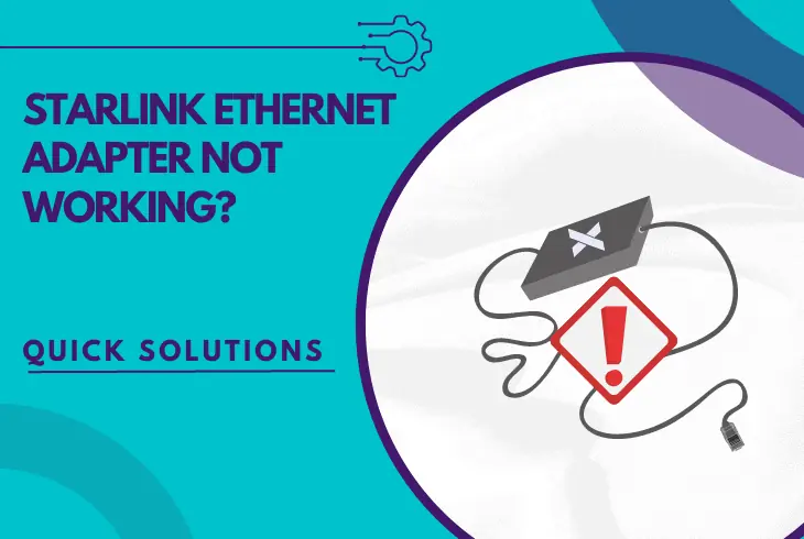 starlink ethernet adapter not working