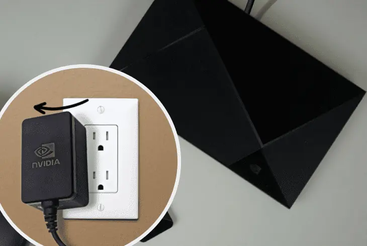 power cycle the nvidia shield tv