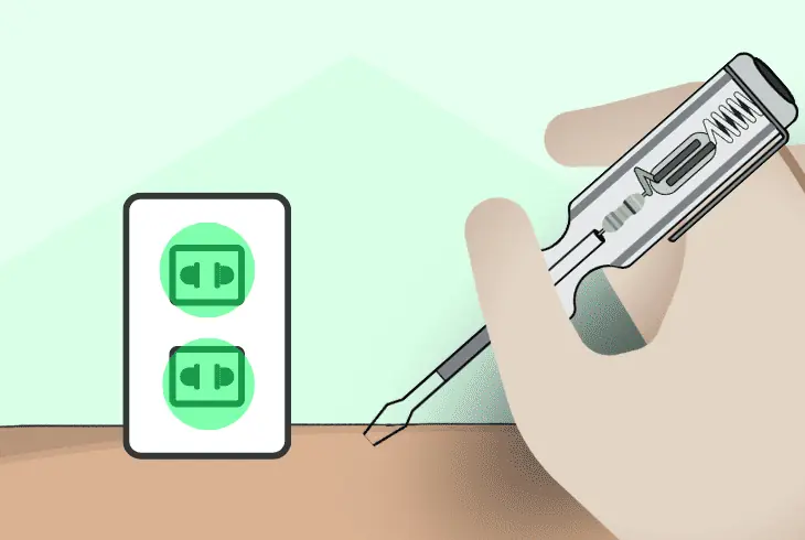 inspect the tv power supply