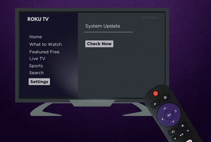 check for roku or prime updates