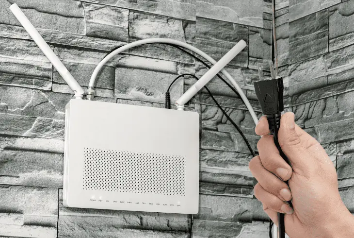 refresh your wifi by power cycling your router