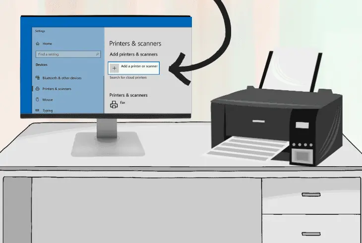 try to remove and add printer on device