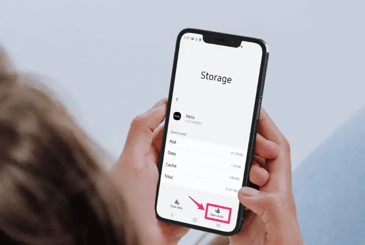 remove temporary files from device