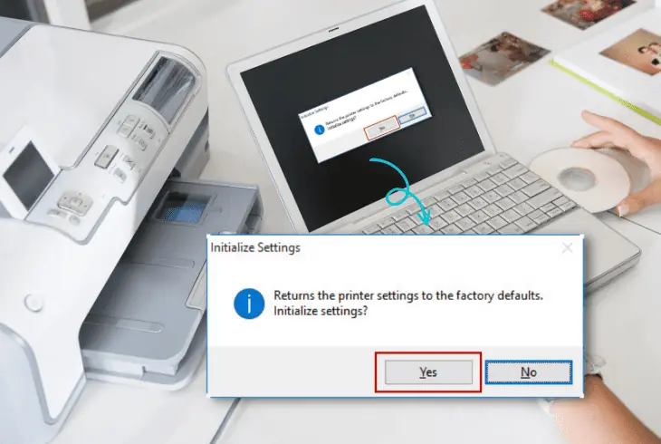 reset thecanon network settings