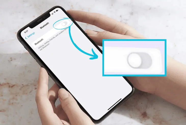 reset the bluetooth connection