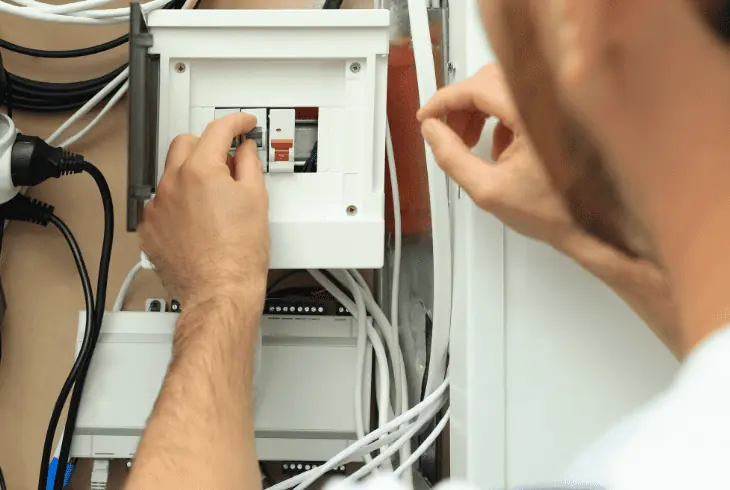 reset the hvac breaker
