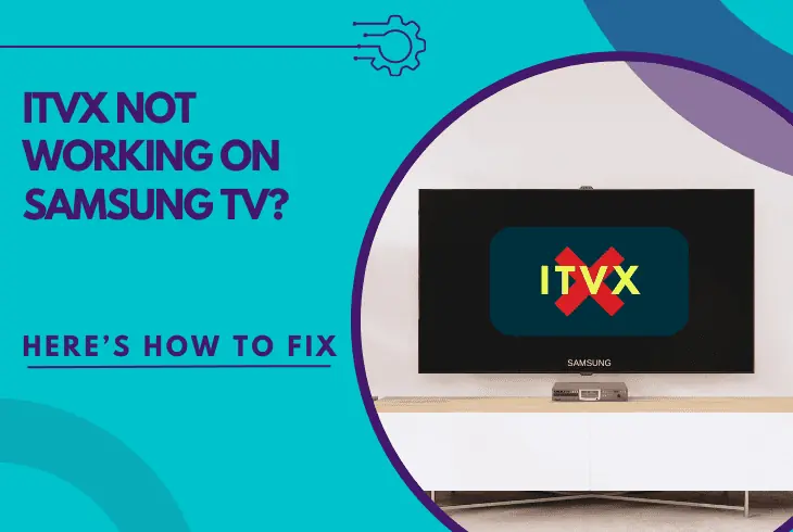 itvx not working on samsung tv