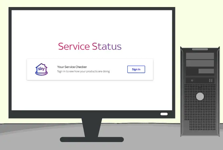 check for ongoing sky go outages