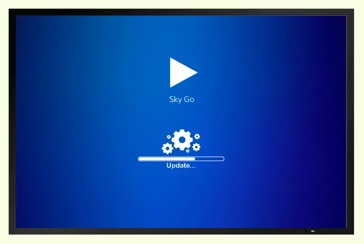update the sky go app’s version