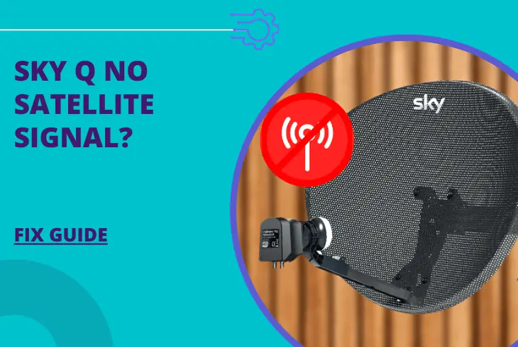 sky q no satellite signal