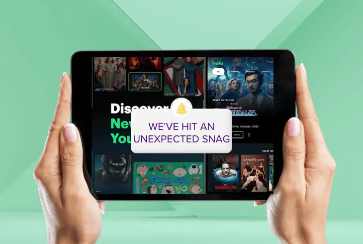 best solutions to hulu hit unexpected snag error