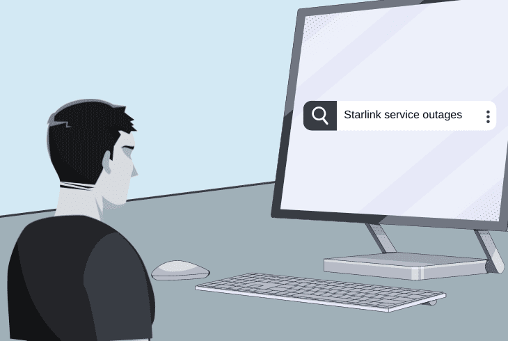 check for starlink service outages