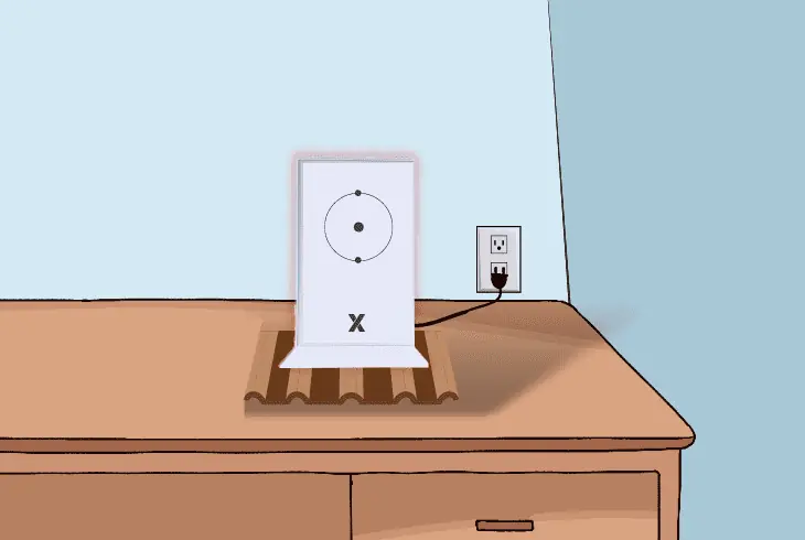 lift up your starlink wifi router